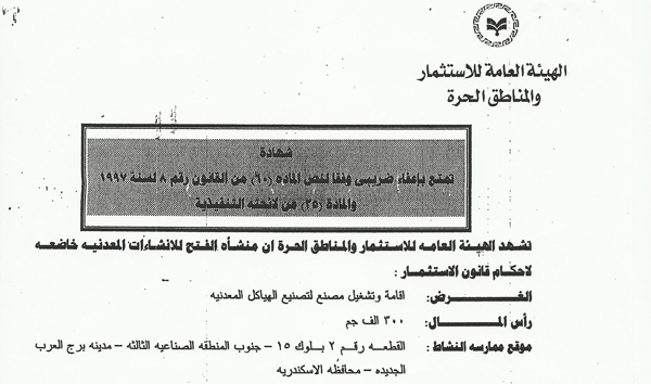 Ø§ÙˆØ±Ø§Ù‚ Ø§Ù„Ø´Ø±ÙƒØ© Ø§Ù„Ø±Ø³Ù…ÙŠØ©